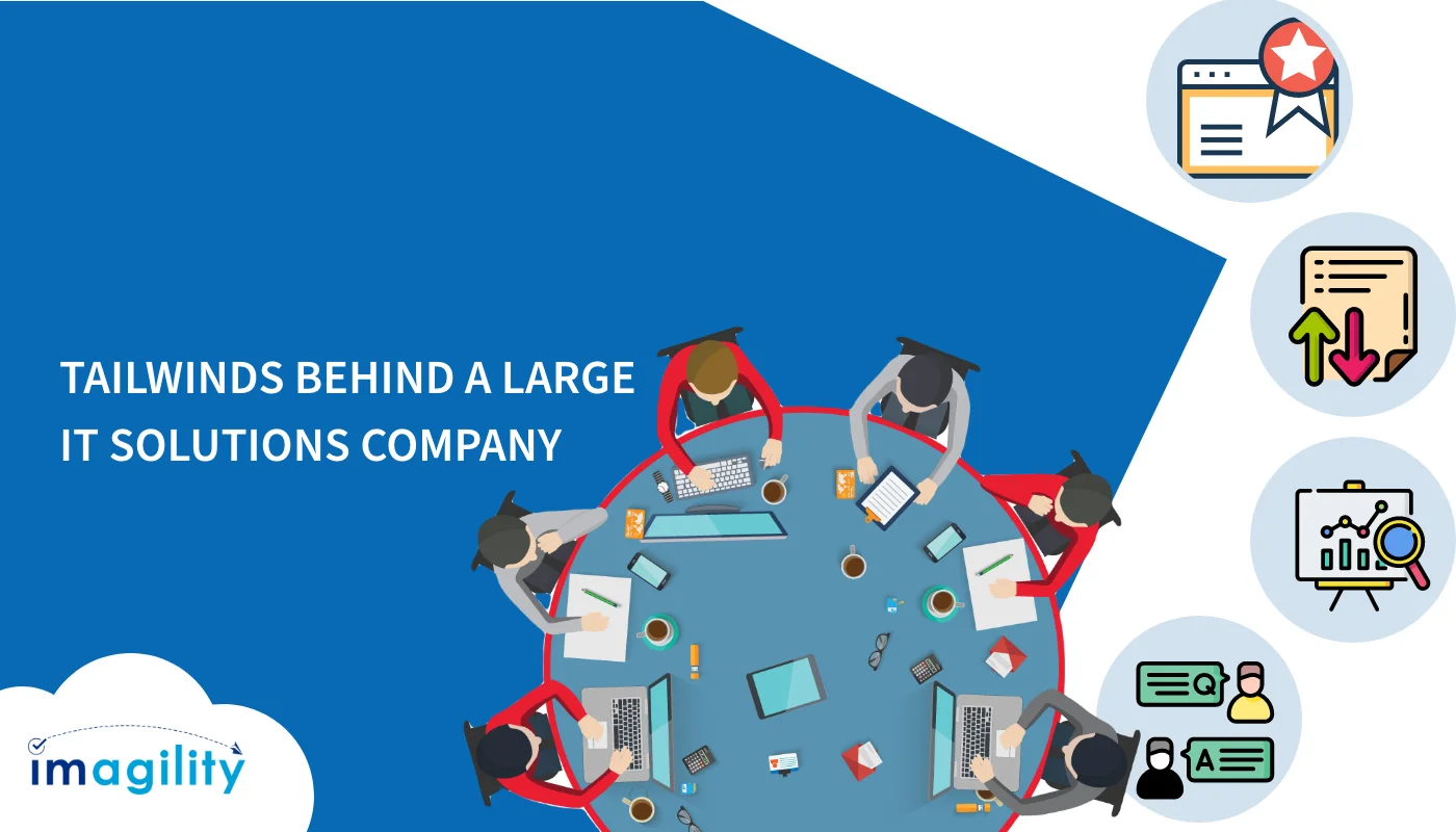 Tailwinds behind a large IT solutions Company