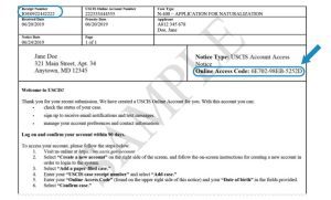 What is the USCIS Online Account Number? - Imagility