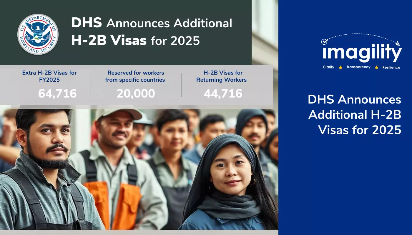 DHS Announces Additional H 2B Visas for 2025
