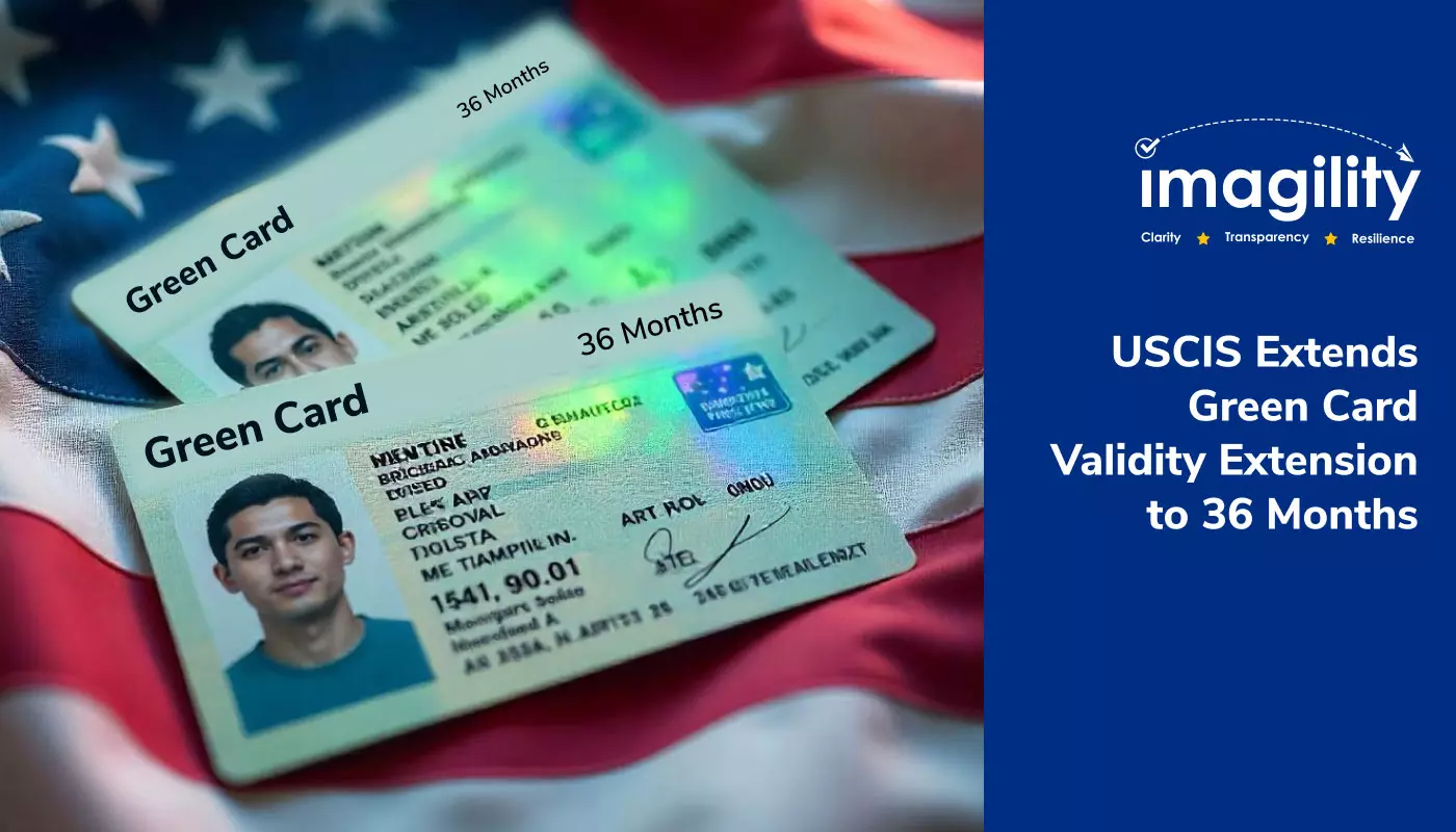 USCIS Extends Green Card Validity Extension to 36 Months