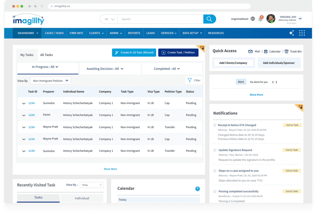 AI-Powered Immigration Software for Attorneys, Petitioners