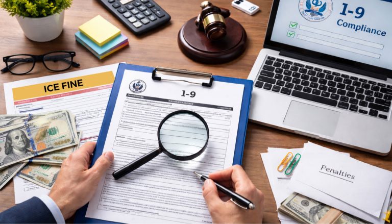 How Much Can ICE Fine You Per I 9