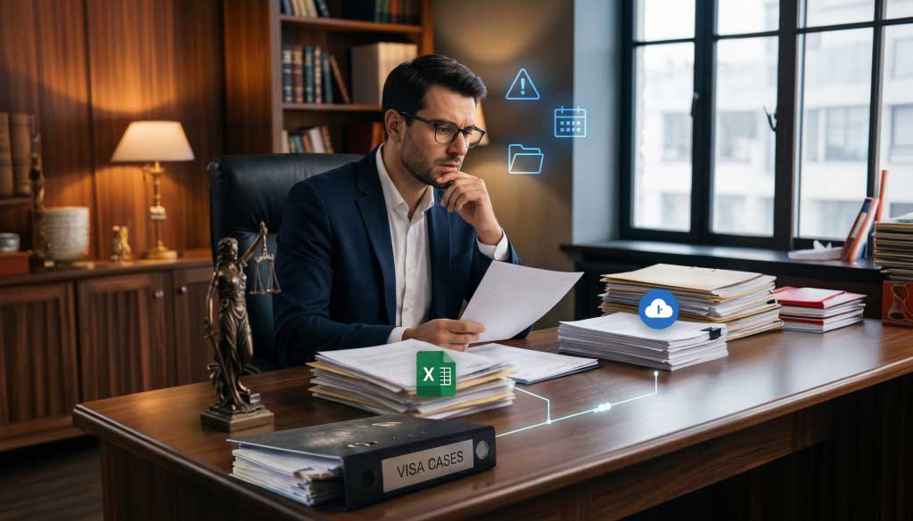 Spreadsheet vs Immigration Software Hidden Risks Explained